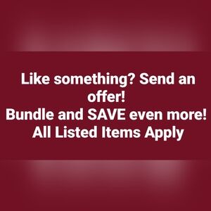 CLOSET CLEANOUT: BUNDLE DISCOUNTS OR MAKE AN OFFER